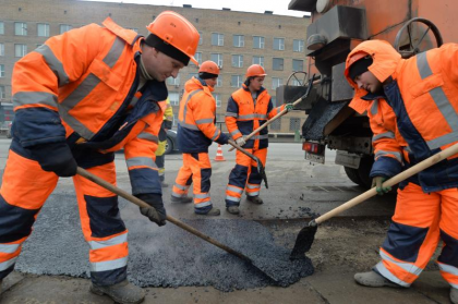 Более 70 квадратных метров дорог отремонтировали в Тверском районе